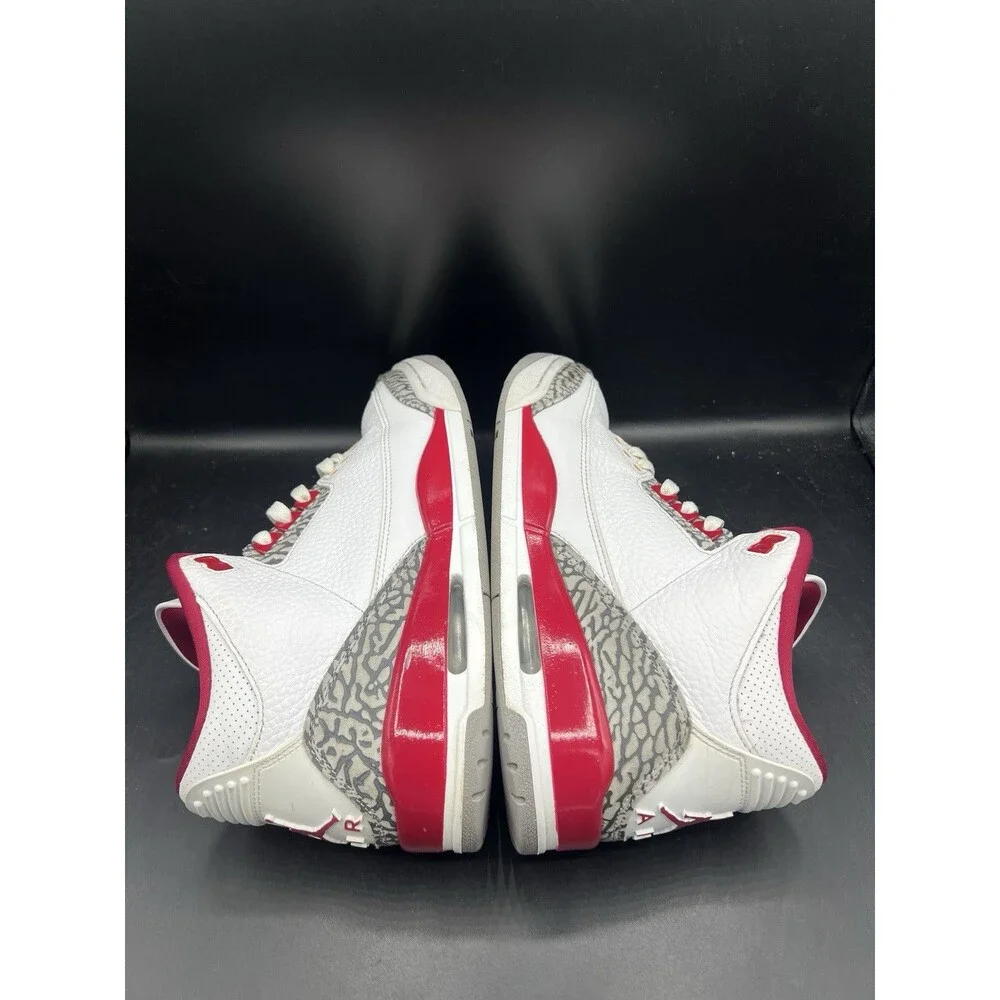 Air Jordan 3 Retro 'Cardinal Red' Men’s Size 10 (CT8532-126)
